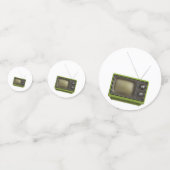 Confettis Télévision rétro (Devant)