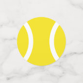 Confettis Tennis sur mesure pour les enfants Fournitures de  (Petit recto)