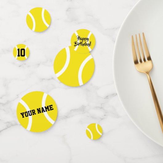 Confettis Tennis sur mesure pour les enfants Fournitures de  (Groupe)
