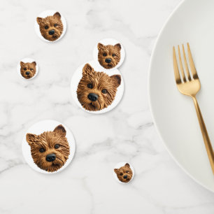 Confettis Tervier Australien Chien Inspiré 3D