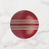 Confettis Test Match Red Cricket Ball (Petit recto)