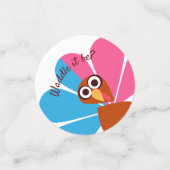 Confettis Thanksgiving TurquieRévélation de genre (Petit recto)