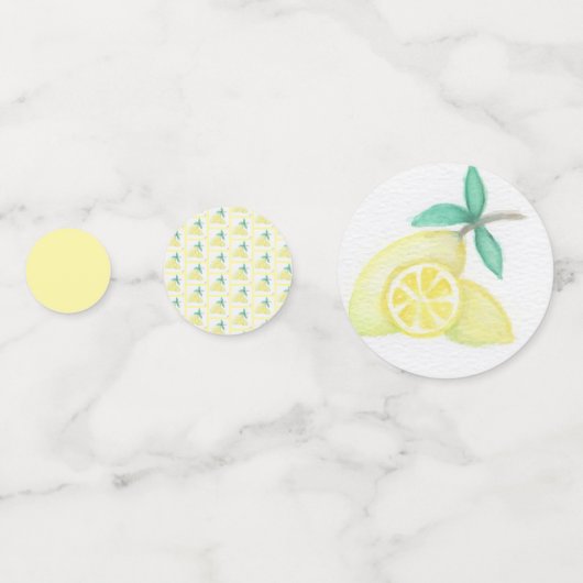 Confettis Thé doux aux citrons (Derrière)