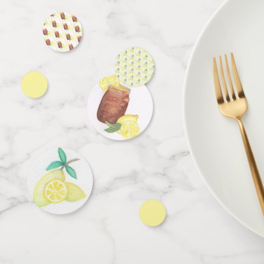 Confettis Thé doux aux citrons (Groupe)