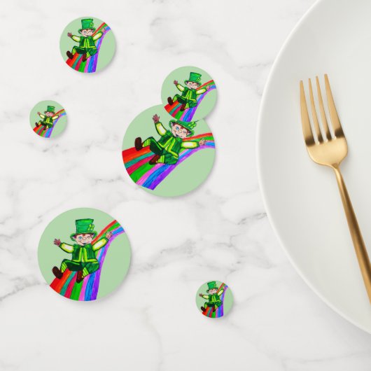 CONFETTIS THE LEPRECHAUN'S RAINBOW  (Groupe)