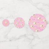 Confettis thème baby shower fille (Derrière)