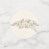 Confettis Thème de fête de thé shabby chic pour la douche de (Petit recto)