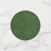 Confettis Thème de golf vert et bleu (Petit recto)