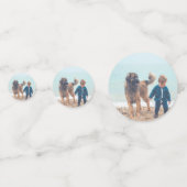 Confettis Thème de l'espace 1er anniversaire OVNI photo (Devant)