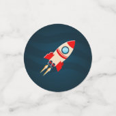 Confettis Thème Espace Extérieur Personnalisé Anniversaire (Petit recto)