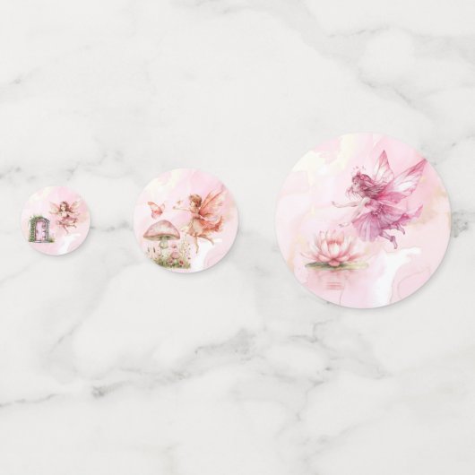 Confettis Thème Fairy Whimsical (Derrière)