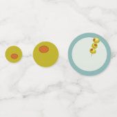 Confettis Tini Bit Older - Thème Olive & Drink (Derrière)