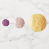 Confettis Tons de Pierres Précieuses Mixtes (Derrière)