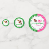 Confettis Touchdowns ou Tutus Genre Reveal Party (Derrière)