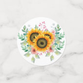 Confettis Tournesol (Petit recto)