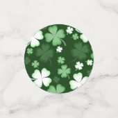 Confettis Trèfle vert, Saint-Patrick (Petit recto)
