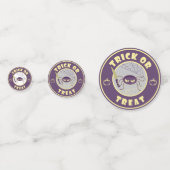 Confettis Trick ou traiter l'araignée halloween style Starbu (Derrière)