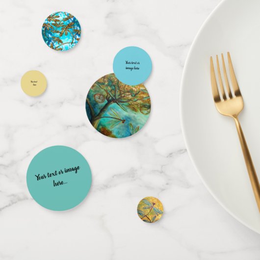 Confettis Trio de libellules (Groupe)