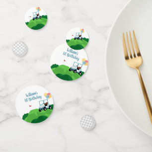 Confettis Trou En Un Parcours De Golf 1Er Anniversaire