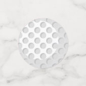 Confettis Trou En Un Parcours De Golf 1Er Anniversaire (Petit recto)