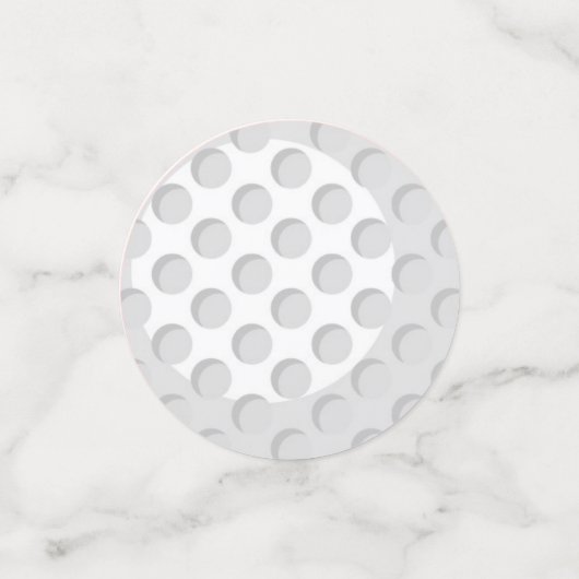 Confettis Trou En Un Parcours De Golf 1Er Anniversaire (Petit recto)