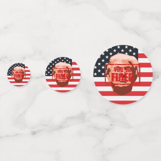 Confettis Trump, le parti de l'impeachment (Derrière)