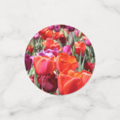 Confettis Tulipes chaudes tombées (Petit recto)