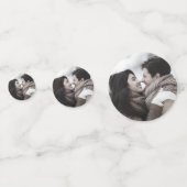 Confettis Turquoise Agate Gold Parties scintillant Photo Dar (Derrière)