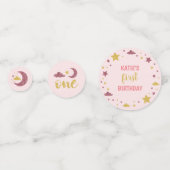 Confettis Twinkle Twinkle Little Star Premier anniversaire (Devant)