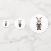 Confettis Un cerf mignon (Devant)