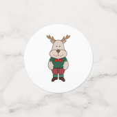 Confettis Un cerf mignon (Petit recto)