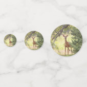 Confettis Un cerf solitaire (Devant)