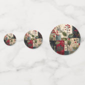Confettis Un Patchwork Rustique d'Hiver aux Baies de Houx (Devant)