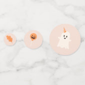 Confettis Un petit livre est presque à baby shower (Devant)