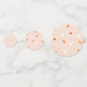 Confettis Un petit livre est presque à baby shower (Derrière)