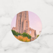 Confettis Université de Pittsburgh Cathédrale d'Apprentissag (Petit recto)