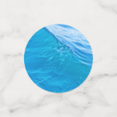 Confettis vague d'eau bleue (Petit recto)