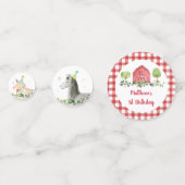 Confettis Végétation animale agricole Anniversaire (Derrière)