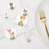 Confettis Végétation mignonne Animaux de bois Bébé Garçon An (Groupe)