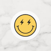 Confettis Vérificateur Joyeux Visage Anniversaire (Petit recto)