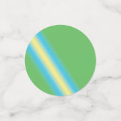 Confettis Vert avec tuyau jaune (Petit recto)
