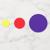 Confettis Vibrant Rainbow Colors Party (Devant)