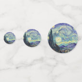 Confettis Vincent Van Gogh La Nuit étoilée (Derrière)