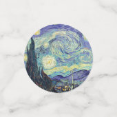 Confettis Vincent Van Gogh La Nuit étoilée (Petit recto)