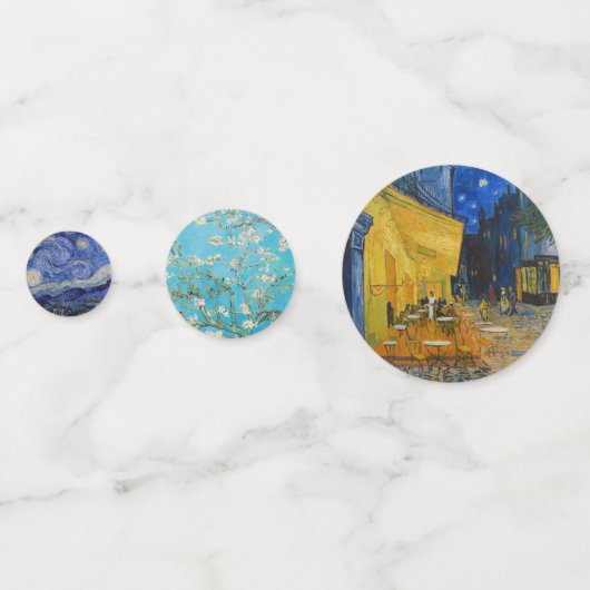 Confettis Vincent Van Gogh - Masterpieces Patchwork (Derrière)