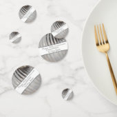 Confettis Vingtième anniversaire Mariage Platine (Groupe)