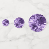 Confettis Violettes monochromes (Devant)