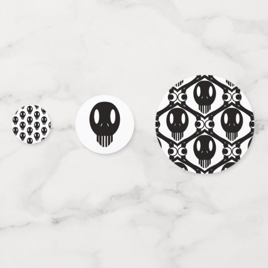 Confettis Visages morbides (Devant)