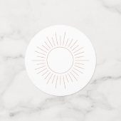 Confettis Voici Le Fils Boho (Petit recto)