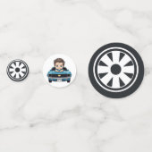 Confettis Voiture Classique Voiture Baby Boy Cruisin' Dans D (Devant)